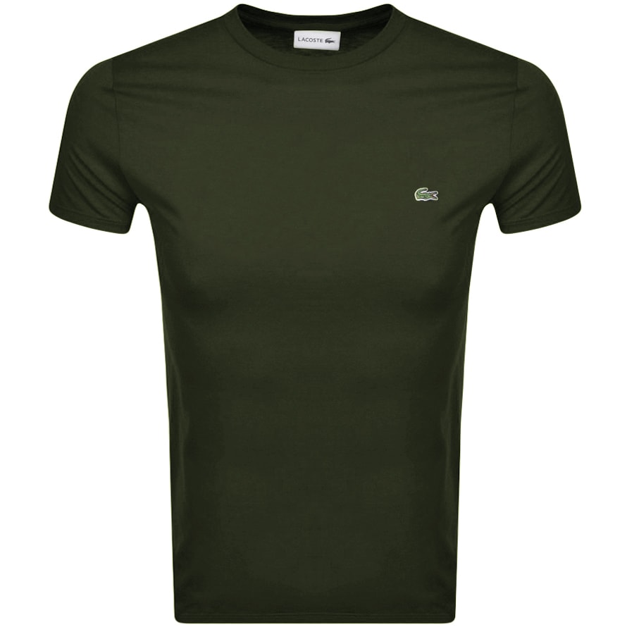 Alternative Image for ProductLacoste Crew Neck T Shirt Khaki1